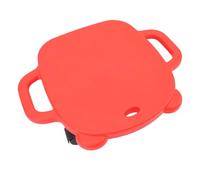 TYCIONG Kids Sitting Board Scooter Board Physical Education Scooter with 360 Degree Rotating Wheels Safety Handles for Indoor Sports Sensory Training Red
