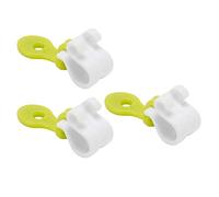 TYCIONG Pastry Bag Clips, 3Pcs Reusable Icing Bag Buckles for Cake Decorating with Food Grade Plastic Silicone, Baking Accessories for Cakes Cupcakes Cookies