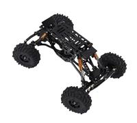 TYCIONG Premium Aluminum Alloy RC Chassis Frame with Dual Steering Axles for Axial AX24 4WS XC 1/24 RC Crawler Superior Stability and Performance