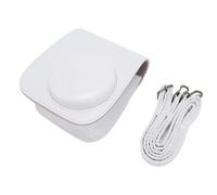TYCIONG Protective PU Leather Camera Bag Album Shoulder Strap Filters Stickers for Mini12, white us, Casual