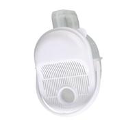 TYCIONG Rice Washing Bowl with Handle Rice Basket with Fine Strainer Auxiliary Handle Clear Scale ABS Material for Kitchen Multigrain Beans Small Grain Food