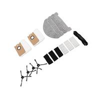 TYCIONG Robot Vacuum Accessories Set 3 Filters 4 Rags 2 Dust Bags 2 Side Brushes Improve Efficiency with Strong Water Absorption Material for VIOMI S9
