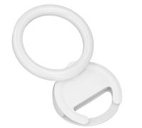 TYCIONG Selfie Ring Light 180 Degree Rotation Beautifying Skin for Live Makeup for Phone/Tablet/Laptop ABS Black (White)