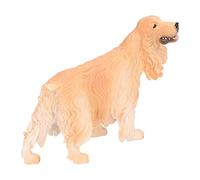 TYCIONG Simulation Colorful Plastic Cocker Spaniel Figurine for Kids,Dog Figurine, Educational Toys,Interior Decoration (PL127-1543 Yellow)