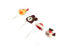 TYCIONG Small Animal Knitted Hat Cute Breathable Hamster Hat for Rabbit Hamster Lizard Snake 4pcs