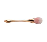 TYCIONG Soft Nail Dust Cleaning Brush for Makeup Beauty, Easy-to-Use Art Powder Removal Tool for Manicure DIY (Rose Gold)