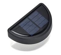 TYCIONG Solar Fence Light Efficient Polycrystalline Silicon Panel Auto Working Mode for Outdoor Lighting (Warm Light + Colorful)