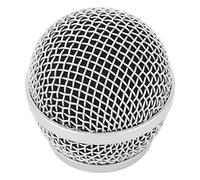 TYCIONG Stainless Steel Microphone Replacement Head with Built in Foam Filter for PG58 BLX288, Spiral Mesh Grill Mic Cover for Wind Reduction, Ideal Accessories for Live Performances