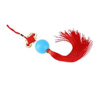 TYCIONG Stylish Handmade Ball Chinese Knot Home Car Interior Durable Unique Design Plastic Green (Blue)