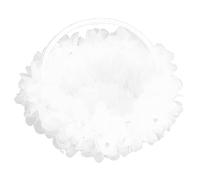 TYCIONG Wedding Flower Girl Basket Flower Baskets Petal Basket Lace with Rhinestones and Artificial Feathers for Wedding Party Photography Props