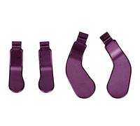 TYCIONG Xb0x One Elite Series 2 Controller 4PCS Stainless Steel Replacement Paddles with Improved Accuracy and Fire Faster Locks for Smoother Runs (Purple)