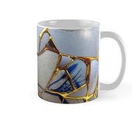 TYCLTY Kintsugi Coffee Mug 11oz & 11oz Ceramic Tea Cups, waYanl-4077, BZ305