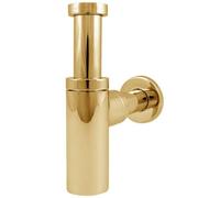 Tycner Gold Colour Finished Bathroom Basin Drain Waste Bottle Sink Outlet Siphon