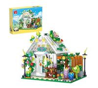 TYCOLE Flower House Building Set with Lights, 719PCS Botanical-Themed Construction Toy, Greenhouse Playset, Creative Gift for Kids, Boys, Girls, Friends & Adults for 6 Year Olds and Up
