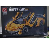 TYCOLE Technology Super Race Cars GT is a highl quality building blocks set. Collection Set, Two colours of Yello and Grey, Age above 8 for Adult and Boys, Gift, 2298pcs