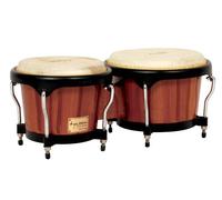 Tycoon Percussion 7-inch / 8 1/2-inch Artist Series Hand Painted Bongos - Brown Finish