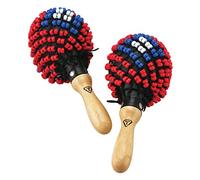 Tycoon Percussion TMPB-B Plastic Beaded Maracas Black