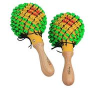 Tycoon Percussion TMPB-Y Plastic Beaded Marcacas Yellow