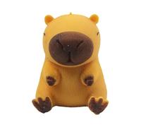 TyCylKu 5PCS Capybara Squeeze Toy 5.5x4.5x4cm Rubber Capybara Fidgets Squeeze Toy, Stress Ball For Kids Capybaras, Cute Animal Squishy Toys, Capybaras Kneading Pinching Relaxation Tool Ultra-Soft