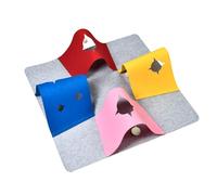 TyCylKu Cat Toy Mat | 4-in-1 Tunnel Pet Play Rug,Pet Tunnels Activity Rug | for Living Room Enrichment Indoor Outdoor Bedroom Boredom Reduction Exercise Travel