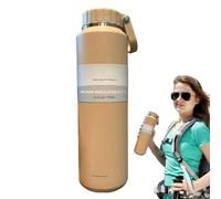 TyCylKu Cool Water Bottle, Travel Bottle, Stainless Steel, Portable Thermal Bottle for Hot and Cold Drinks, 710 ml, Fitness, Hiking, Cycling, Camping, Outdoor Activities