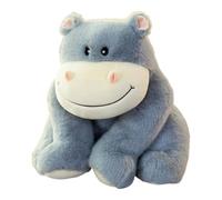 TyCylKu Cute Plush Toy, Soft Cuddly Doll Children's Room Decoration | Stuffed Animal Hippo Made of Plush | For Birthday Halloween Christmas Sofa Bed Couch Girlfriend Girls Children Adults Baby