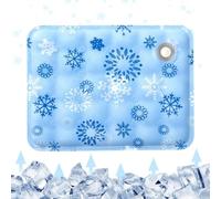 TyCylKu Dog Cooling Pad 19.69x23.62 Inch Gel Leakproof Washable | Cooling Pet Pad for Bed Floor Crate Car Seat Kennel, Cat Dog Kitten Puppy Small Animals