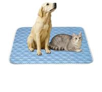TyCylKu Dog Cooling Pad | Summer Breathable Washable Indoor Outdoor - Cooling Cat Bed Sleeping Pad | for Small Medium Large Puppy Kitten Crate Kennel Floor Sofa Home Apartment Travel Camping