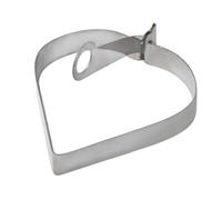 TyCylKu Egg Mold,Stainless Steel Heart Egg Shaper with Handle - Kitchen Accessories for Breakfast Muffins Omelette Crepes Sandwich Making Frying Grill Skillet