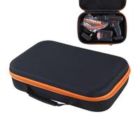 TyCylKu Electric Drill Case Empty, 27x22x7cm/31x21x8cm Electric Drill Carry Bag, Oxford Cloth ElectricDrill Box With Mesh Pocket, Tool Box With Handle | Large Capacity Travel Organizing Supplies