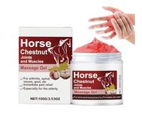 TyCylKu Extra Strong Warming Horse Balm 100g Horse Chestnut Joints and Muscles Massage Gel, Foot Relief Cream, Fast Acting Massages Cream, for Muscle Neck Tension Shoulder