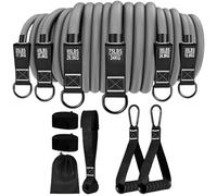 TyCylKu Fitness Bands - Stretch Bands for Exercise | Strap Equipment Heavy Duty Portable Stretching Tool for Gym Home Outdoor Strength Training Pilates