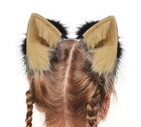 TyCylKu Headband Cat Ears | Plush Cosplay Headwear | Holiday Cosplay Hairhoop | for Girls Teens Halloween Costume Parties Festivals Birthday Daily Wear Stage Performance Comic Conventions