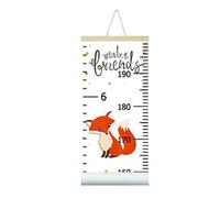 TyCylKu Height Chart for Kids | Measuring Growth Chart | Removable Ruler Decor for Children Room Nursery Playroom Girls Bedroom Bathroom