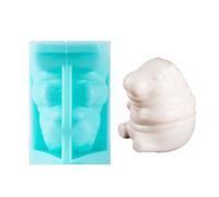 TyCylKu Hippo Silicone Mold Hippo Mold 3D Hippo Mold - 3D Hippo Pudding Mold | Baking Moulds, Cute Pudding Molds for Friends and Family, Birthdays, Halloween