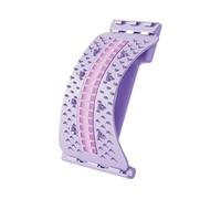 TyCylKu Lower Back Stretcher, 38 x 25 cm Lumbar Back Stretcher with Magnetic Massage Handle, Spine Comfort Back Stretcher for Strength Training, Muscle Position, Correction, Nerve Relief, Yoga