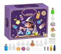 TyCylKu Mystery Potion Set For Kids ABS Magic Mix Witch Potion Kit Halloween Potion-kits Kids Magic-potions Craft Kit With Potion-Bottles For Children Birthday Halloween Christmas Toddler Preschool