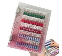 TyCylKu Nail Display Book | Nail Color Display Organizer Board Book,Manicure Art Accessories with Magnetic Tips for Salon Sample Personal Beginners Women