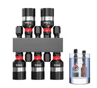 TyCylKu Nut Driver Set, Screwdriver Socket Set, 5 Piece Quick Change Chuck Magnetic Hex Socket Wrench Setters for Installation Repair Maintenance Electrician Mechanical