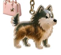 TyCylKu Pet Memorial Keychain - Pet Hair Ashes Keepsake,Storage Container Pendant Box for Wallet Purse Girls Men Women Boys