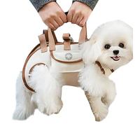 TyCylKu Puppy Sling Carrier Bag with Storage Compartment Breathable Carry Bag for Travel Hiking Plane Cat