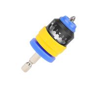 TyCylKu Screwdriver Bit Holder, Multi-Stage Adjustable Screw Depth Bit Holder for Screwdrivers, Magnetic Positioning Adapter with Hex Shank for Drilling, Power Tool