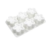 TyCylKu Silicone Cake Molds,Nonstick 6-Cavity - Cute Shaped Pastry Dessert Baking Molds | for Gathering Holiday Home Bakery Kids Adults Mousse Pastry Ice Cream