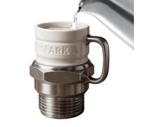 TyCylKu Spark Plug Mug, Spark Plug Coffee Cup, Engine Cup, Ceramic Coffee Cups for Car Lovers & Mechanics, Novelty Coffees Mug, Auto-Themed Drinkware for Gearheads, Collectors & Car Enthusiasts