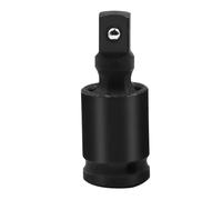 TYDHGSE 1/3pcs 360 Degree Swivel Knuckle Joint Air Impact 1/2 3/8 1/4 Inch Wobble Retractable Socket Adapter for Pneumatic Wrench Tool(2.8cm)