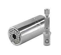 TYDHGSE Multifunctional 7 to 19mm Magic Socket Multi Purpose Wrench Extension Rod Electric Hand Drill Screw Tool Set