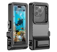 Tydse Diving Waterproof Phone Case, Underwater Touchscreen for Swimming Snorkeling, Universal Underwater Photo&Video Phone Case for iPhone Galaxy Xiaomi Series All Smartphones(Black)