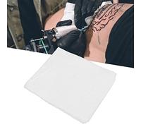Tyenaza 100pcs Tattoos Wipe Paper, Disposable Strong Water Absorption Tattoos Skin Cleansing Towel Tissue, for Tattoos Use(20 x 24cm)