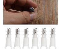 Tyenaza 20pcs Nose Hair Cutter Replacement Head, Lightweight Travel Small Nose Trimmer Replacement Accessories for Men