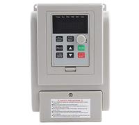 Tyenaza 220VAC Variable Frequency Drive, Single Phase Input Single Phase Output VFD Speed Controller for 1.5KW AC Spindle Motor, CNC Vector Motor Speed Control
